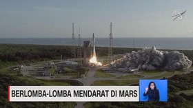 VIDEO: Berlomba-Lomba Mendarat di Mars