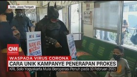 VIDEO: Cara Unik Kampanye Penerapan Prokes