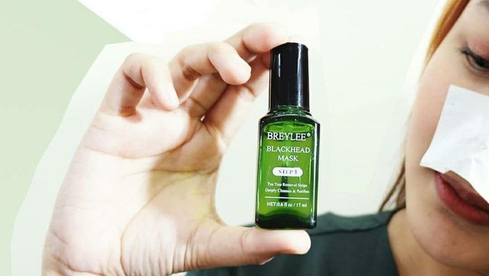 Wow! Komedo Hitam Terangkat Hanya dalam Satu Tarikan dengan Breylee Blackhead Mask
