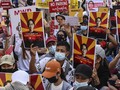 FOTO: Gelombang Protes Rakyat Myanmar Lawan Kudeta Militer