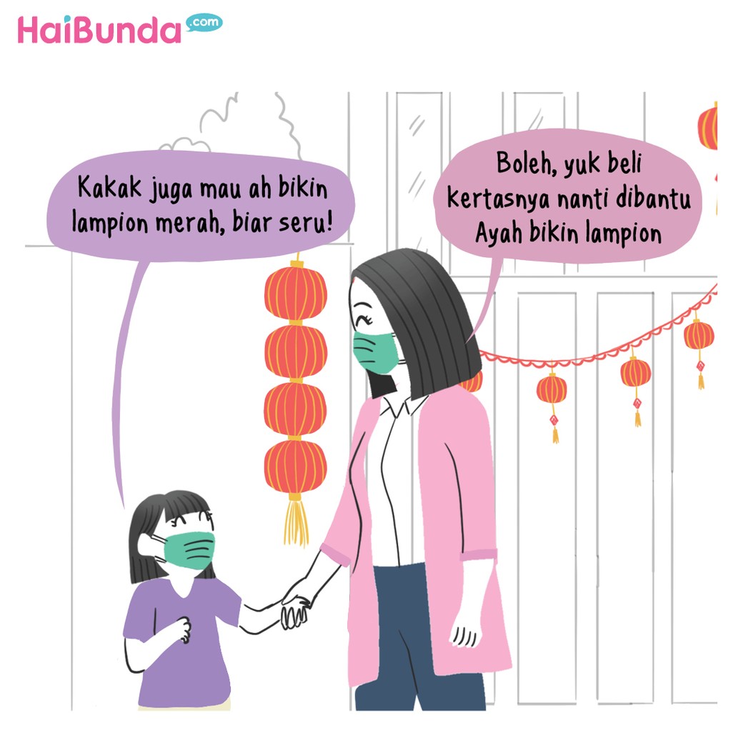 Komik Kakak Imlekan