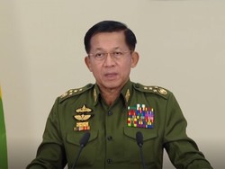 Hadiah Ultah Tak Terduga dari Pendemo Myanmar bagi Pimpinan Junta