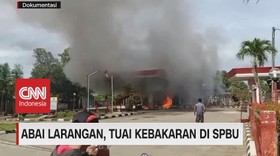 VIDEO: Abai Larangan, Tuai Kebakaran di SPBU