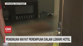 VIDEO: Penemuan Mayat Perempuan dalam Lemari Hotel