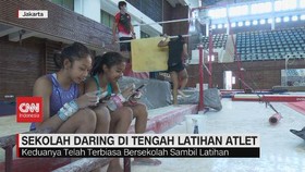 VIDEO: Sekolah Daring di Tengah Latihan Atlet
