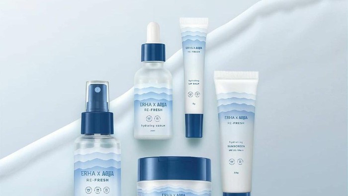 Selain Kecukupan Cairan Tubuh, ERHA X AQUA RE-FRESH Juga Peduli Kebutuhan Hidrasi Kulit Wajahmu