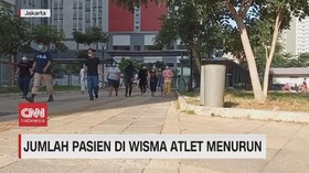 VIDEO: Jumlah Pasien di Wisma Atlet Menurun