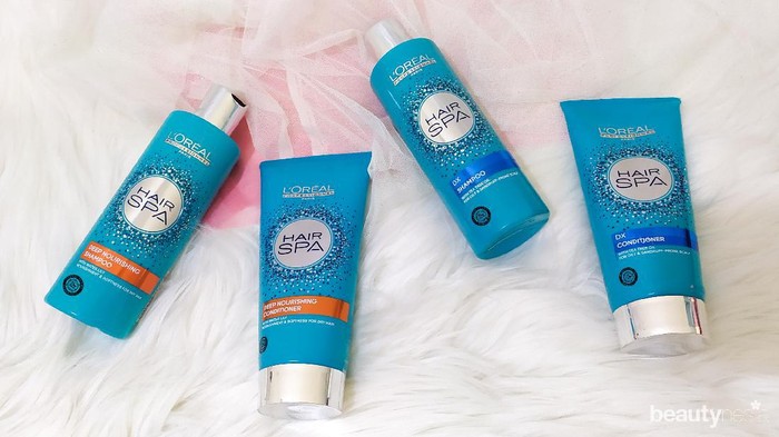 Hairspa ala Salon di Rumah dengan Rangkaian Shampoo dan Conditioner dari L'Oreal Professionnel Hairspa