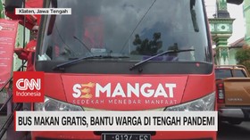 VIDEO: Bus Makan Gratis, Bantu Warga di Tengah Pandemi