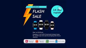 Rilis Saat Valentine, Beli Smartwatch WISH Rp 14 Ribu Saja