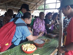 Meski Pandemi, Festival Makan Papeda di Kampung Abar Tetap Digelar