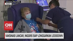 VIDEO: Vaksinasi Lancar, Inggris Siap Longgarkan Lockdown