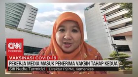 VIDEO: Pekerja Media Masuk Penerima Vaksin Tahap Kedua