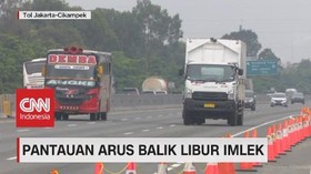 VIDEO: Pantauan Arus Balik Libur Imlek