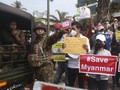 2 Orang Tewas Saat Demo Tolak Kudeta Myanmar