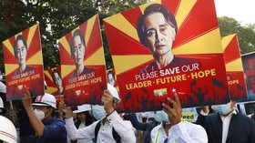 Berontak, Dubes Myanmar Desak Militer Bebaskan Suu Kyi