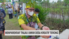 VIDEO: Menparekraf Tinjau UMKM Desa Kreatif Terong