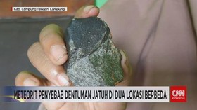 VIDEO: Peneliti: Air Rendaman Meteorit Berbahaya