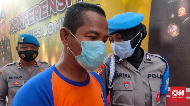 Kepolisian menyebut pelaku mencabuli enam santri selama dua tahun.
