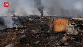 VIDEO: Kondisi Pelabuhan Afghanistan Usai Ledakan Besar