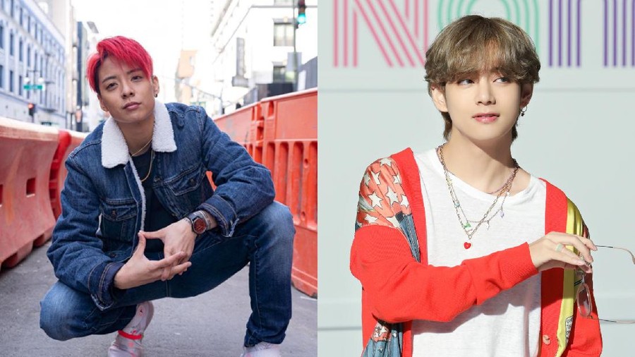 Amber Liu dan V BTS Amber Liu dan V BTS