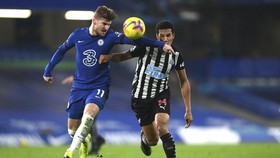 Chelsea vs Newcastle, Timo Werner Buka Puasa Gol 1.000 Menit