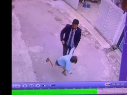 Heboh Video CCTV Pria Aniaya Bocah di Soreang Bandung