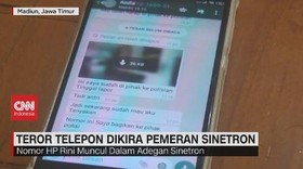 VIDEO: Teror Telepon Dikira Pemeran Sinetron