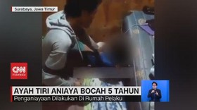 VIDEO: Ayah Tiri Aniaya Bocah 5 Tahun