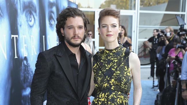 Kit Harington Rose Leslie Resmi Jadi Orang Tua