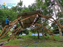 Rumah Amal Bangun Huntara Minasa untuk Penyintas Gempa Mamuju