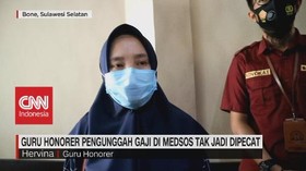 VIDEO: Guru Honorer Penggugah Gaji di Medsos Tak Jadi Dipecat