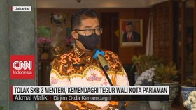 VIDEO: Tolak SKB 3 Menteri, Kemedagri Tegur Walikota Pariaman
