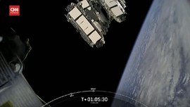VIDEO: Booster Falcon 9 SpaceX Gagal Mendarat