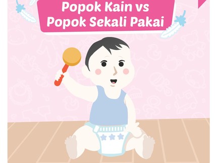 Popok Kain vs Popok Sekali Pakai