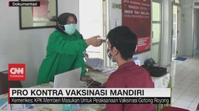 VIDEO: Pro-kontra Vaksinasi Mandiri
