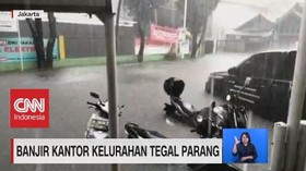 VIDEO: Hujan Deras, Beberapa Wilayah Jakarta Banjir