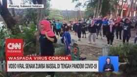VIDEO: Viral, Senam Zumba Massal di Tengah Pandemi Covid-19