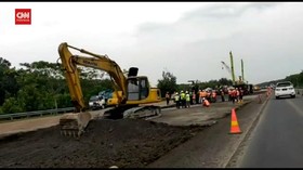 VIDEO: Jalan Darurat Tol Cipali Ditarget Jumat Bisa Dipakai