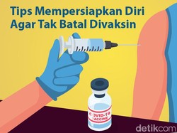 Tips Jelang Vaksinasi COVID-19 Agar Tak Batal Disuntik