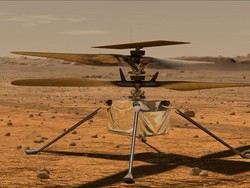 Helikopter NASA Bersiap Terbang Perdana di Mars