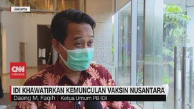 VIDEO: IDI Khawatirkan Kemunculan Vaksin Nusantara