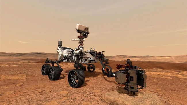 Di balik suskesnya pendaratan pesawat luar angkasa NASA di Mars, ada sosok perempuan keturuan India yang punya peran penting.