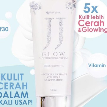 img-title JJ Glow Moisturizing Cream MS Glow, Ampuh Mencerahkan Kulit Secara Instan!