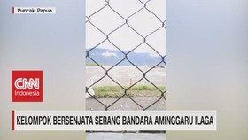 VIDEO: Kelompok Bersenjata Serang Bandara Aminggaru Ilaga