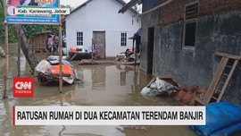 VIDEO: Ratusan Rumah di 2 Kecamatan Terendam Banjir