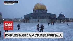 VIDEO: Salju Turun di Jazirah Arab