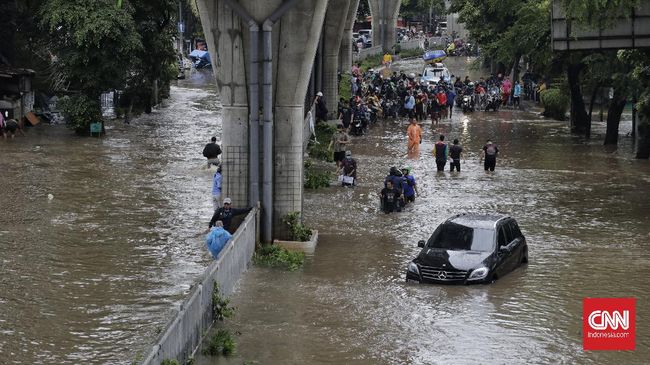 Rincian Titik Banjir Di Dki Jakarta Hari Ini