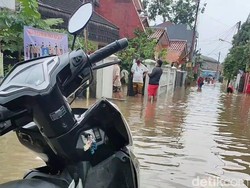 Jatimakmur Bekasi Banjir, Ketinggian Air Capai 80 Cm