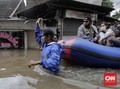 Walikota Tangerang Pantau Banjir Parah Rendam Situ Bulakan